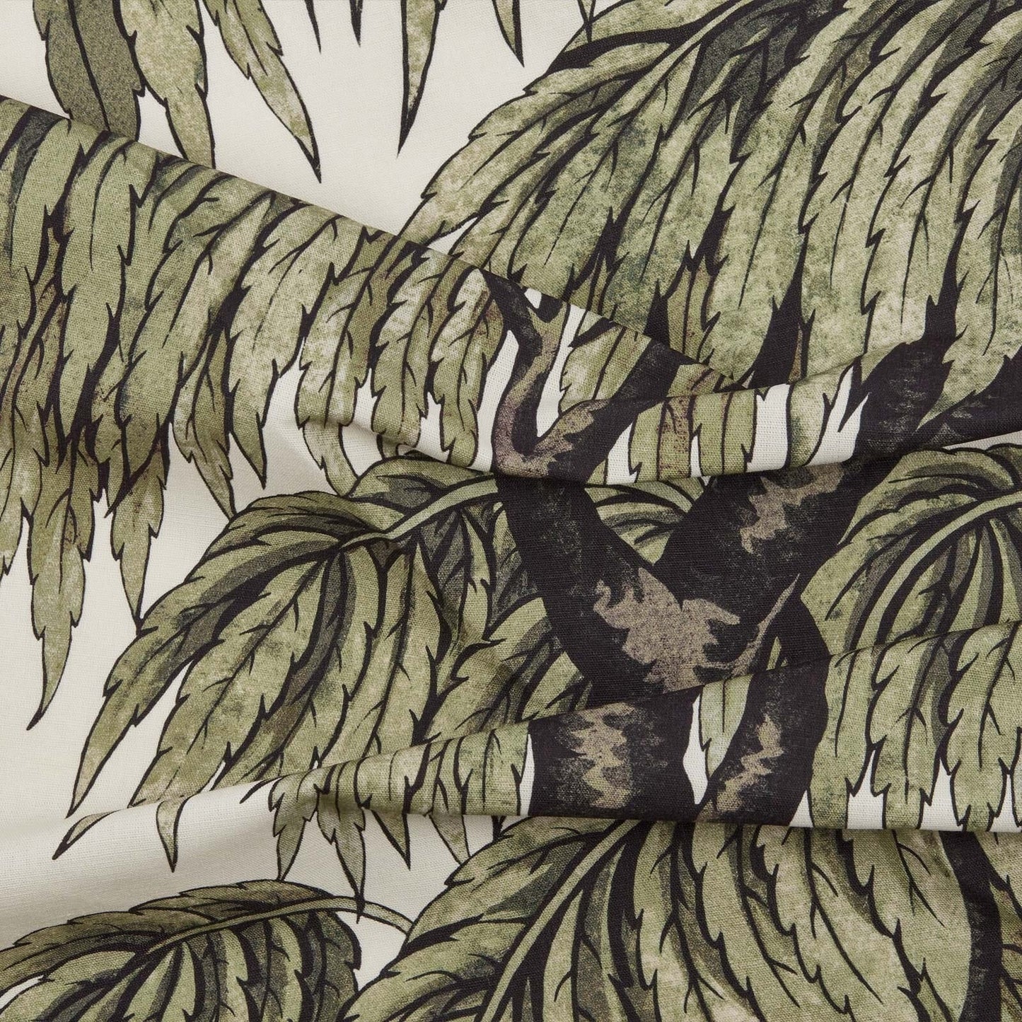 Babylon Cotton Linen Fabric - Papyrus - House of Hackney - 1-FA-BAB-LIN-PAP-XXX-XXX - Premier Wallcovering