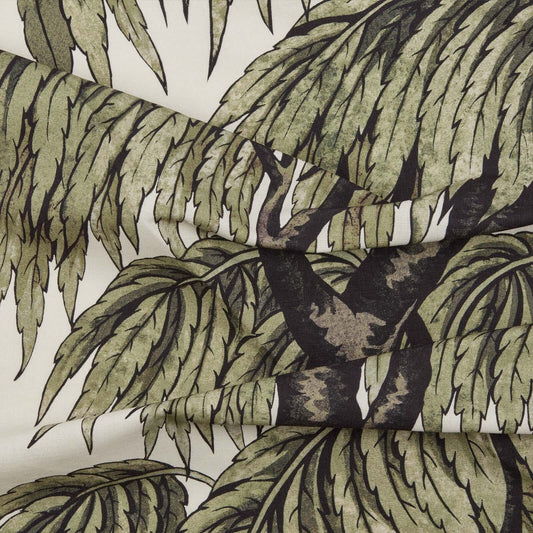 Babylon Cotton Linen Fabric - Papyrus - House of Hackney - 1-FA-BAB-LIN-PAP-XXX-XXX - Premier Wallcovering