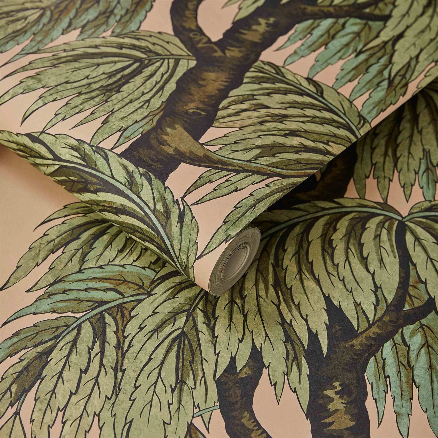 Babylon Wallpaper - Blush / Willow - House of Hackney - 1 - WA - BAB - DI - BLS - XXX - Premier Wallcovering