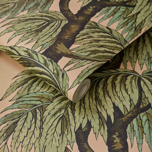 Babylon Wallpaper - Blush / Willow - House of Hackney - 1 - WA - BAB - DI - BLS - XXX - Premier Wallcovering