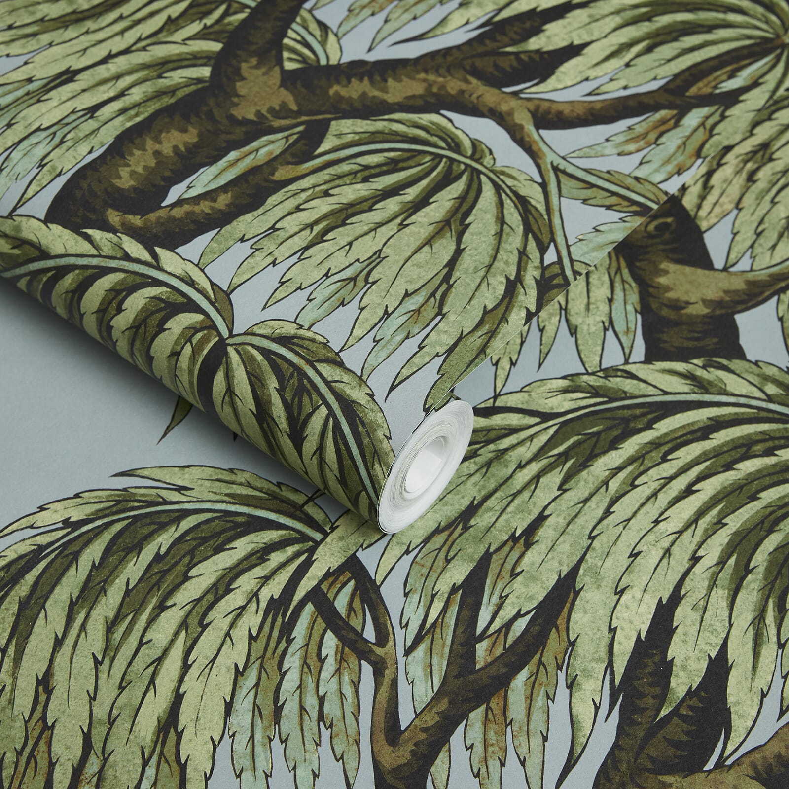 Babylon Wallpaper - Dove / Willow - House of Hackney - 1 - WA - BAB - DI - D&W - XXX - Premier Wallcovering