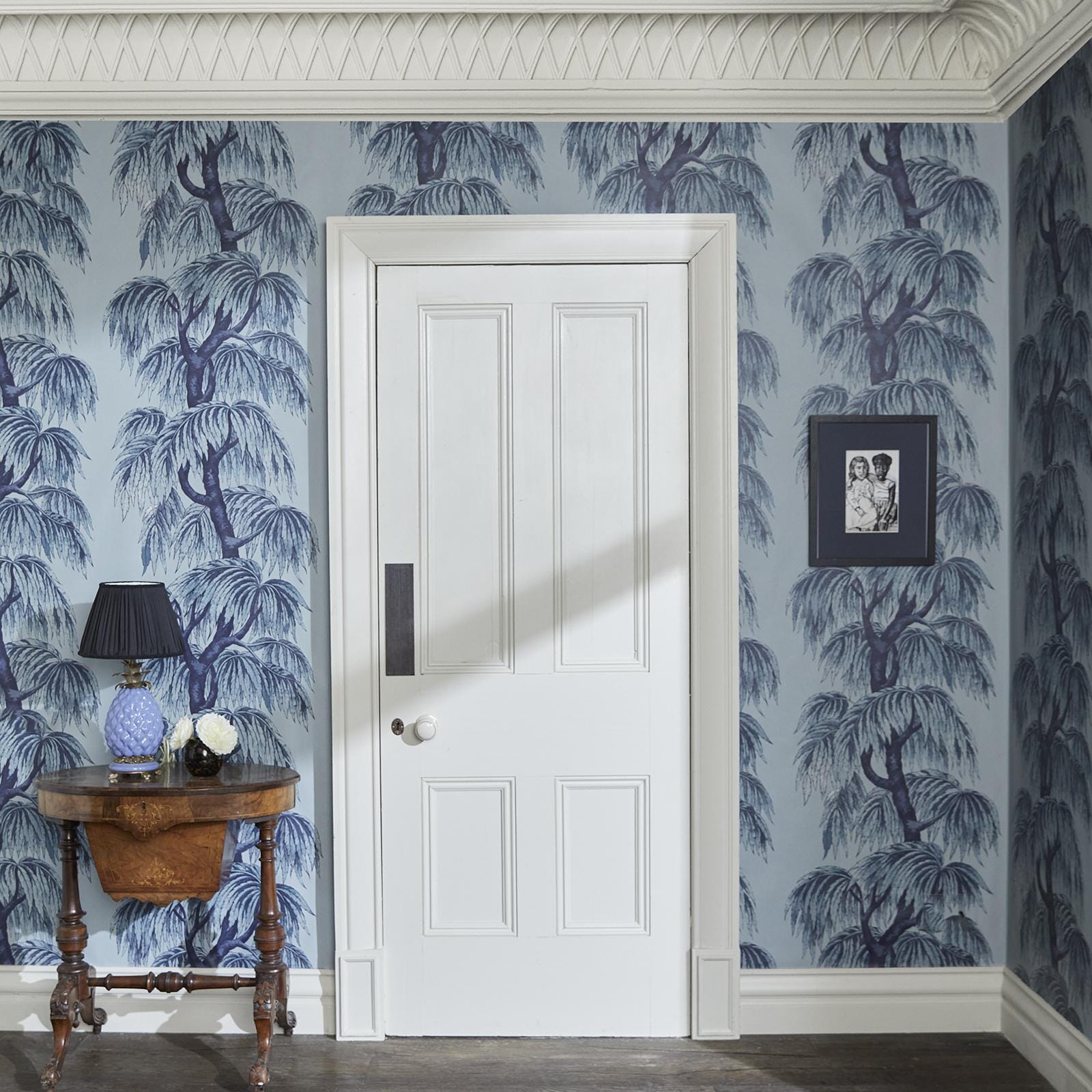 Babylon Wallpaper - Celestial Blue - House of Hackney - 1 - WA - BAB - DI - CEB - XXX - Premier Wallcovering