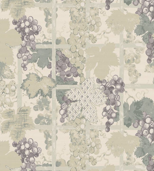 Bacchus Wallpaper - Amethyst - Madeaux - W3000 - 01 - Premier Wallcovering