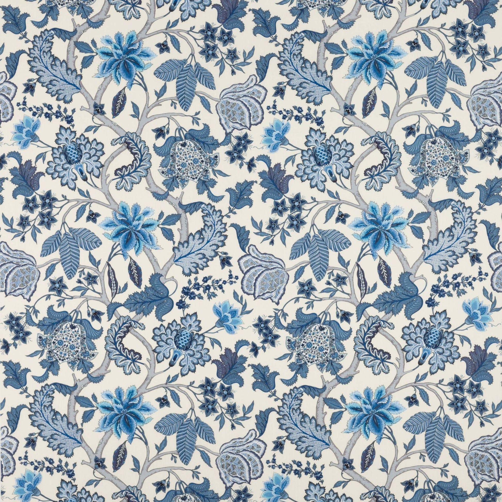 Bagatelle Fabric - Bleu de Chine - Manuel Canovas - 04725/01 - Premier Wallcovering