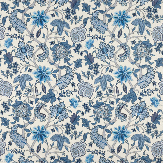 Bagatelle Fabric - Bleu de Chine - Manuel Canovas - 04725/01 - Premier Wallcovering