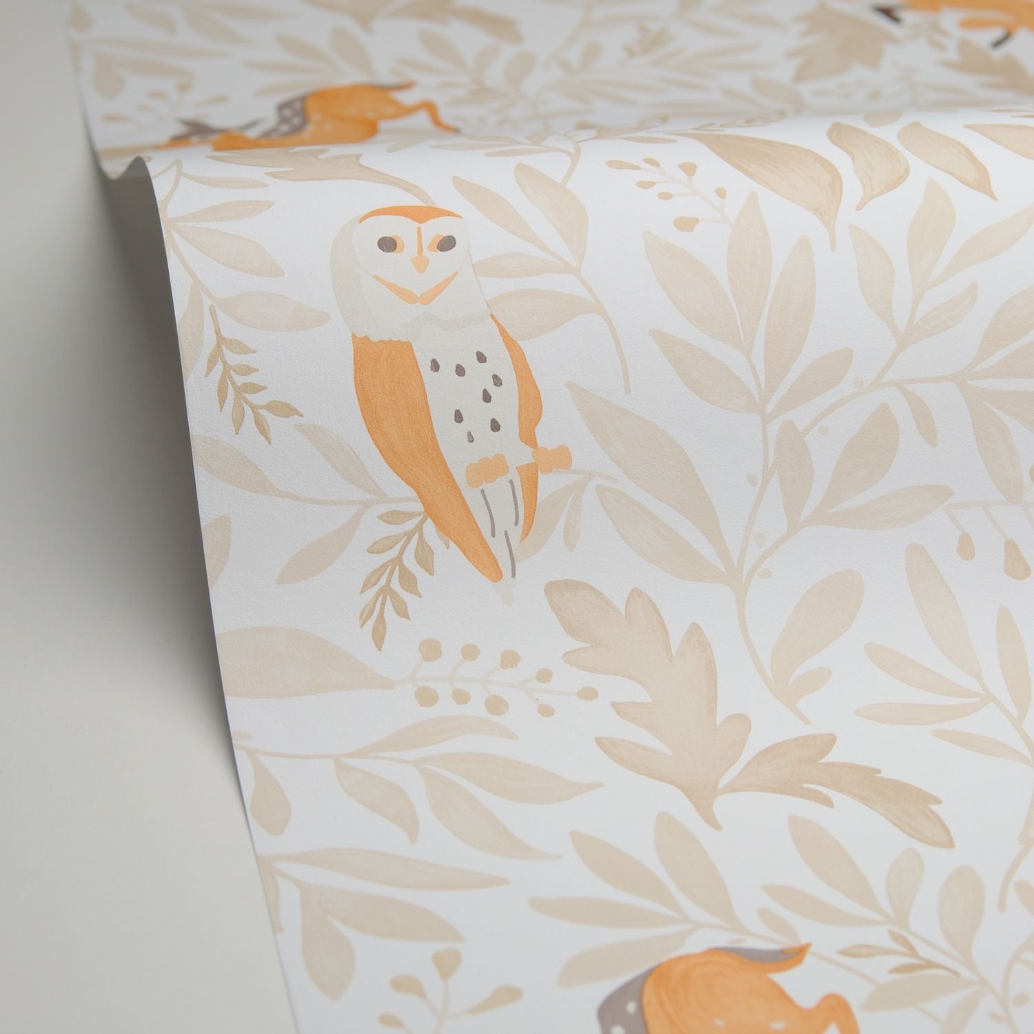 Balade En Foret Wallpaper - Beige - Caselio - 105741010 - Premier Wallcovering