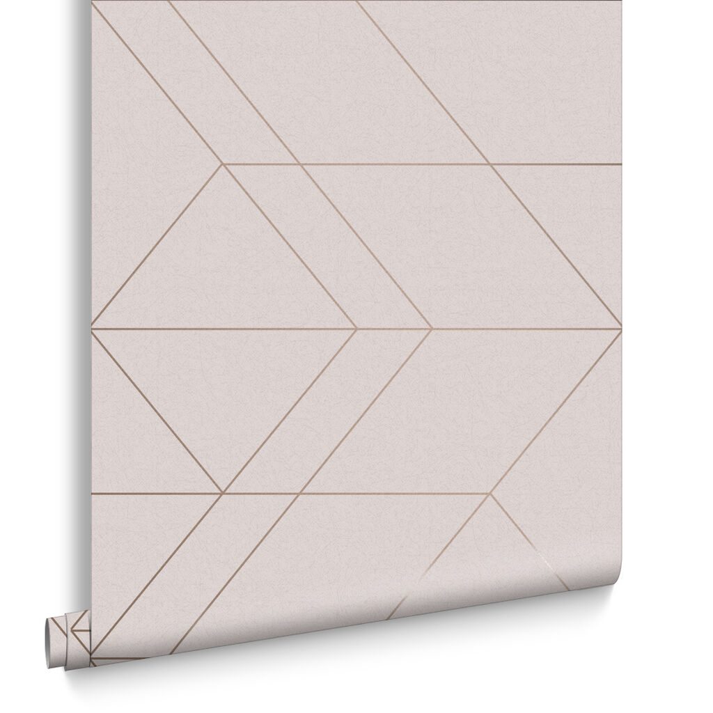 Balance Wallpaper - Blush Rose Gold - Graham & Brown - 106755 - Premier Wallcovering