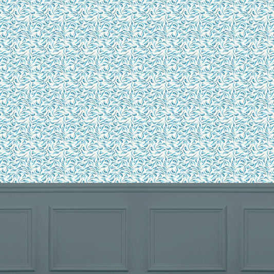 Balaya Wallpaper - Glacier - Voyage Maison - BALAYA/WPO/GLA - Premier Wallcovering