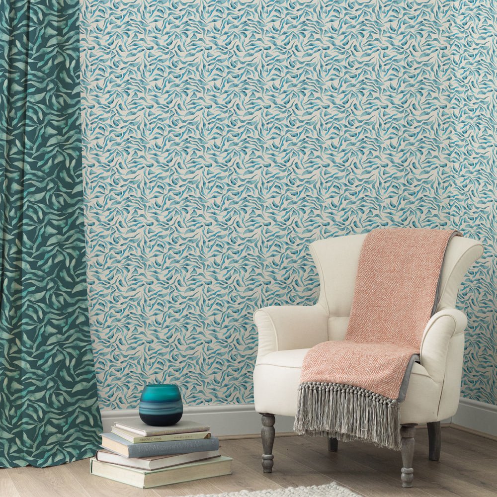 Balaya Wallpaper - Glacier - Voyage Maison - BALAYA/WPO/GLA - Premier Wallcovering