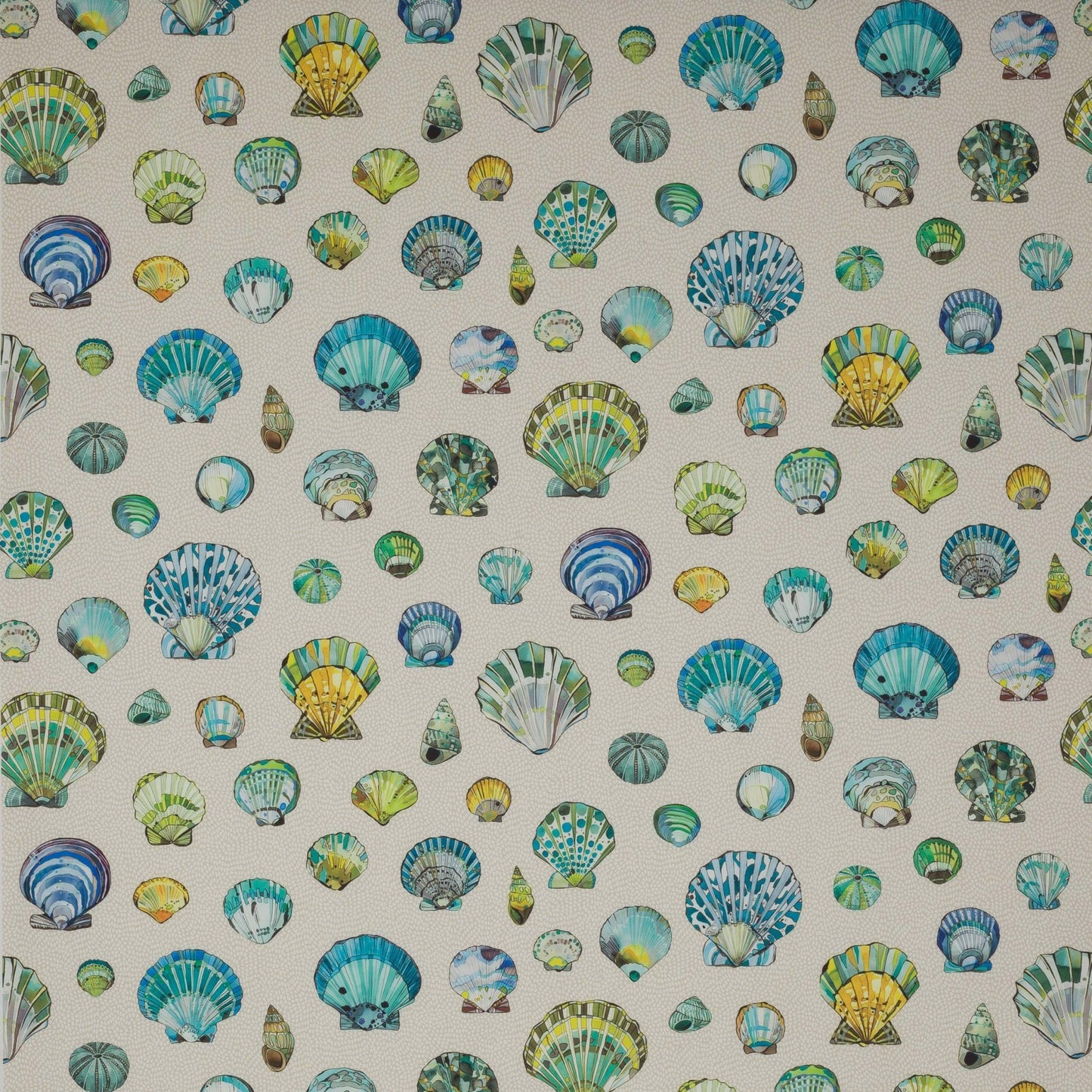 Bali Fabric - Aqua - Manuel Canovas - M4065-01 - Premier Wallcovering