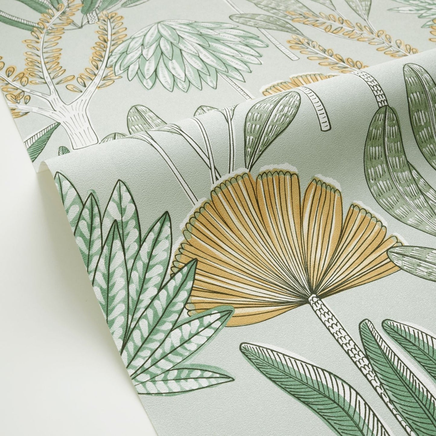 Bali Wallpaper - Vert D'eau - Caselio - 104937793 - Premier Wallcovering