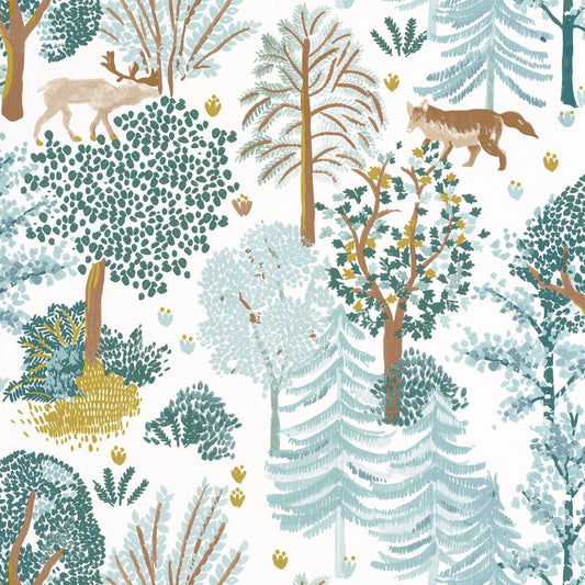 Ballad Wallpaper - D'eau Fond Blanc - Caselio - 102937012 - Premier Wallcovering