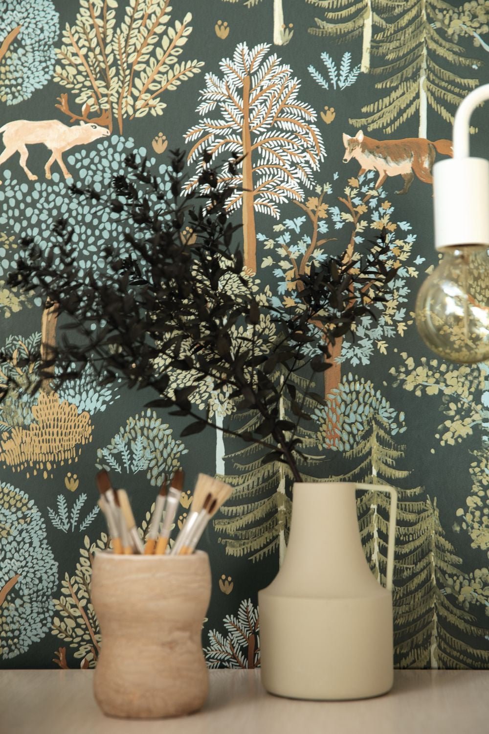 Ballad Wallpaper - Kaki - Caselio - 102937726 - Premier Wallcovering