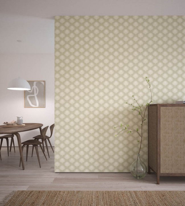 Ballari Wallpaper - Parchment - NESW112210 - Scion - Premier Wallcovering