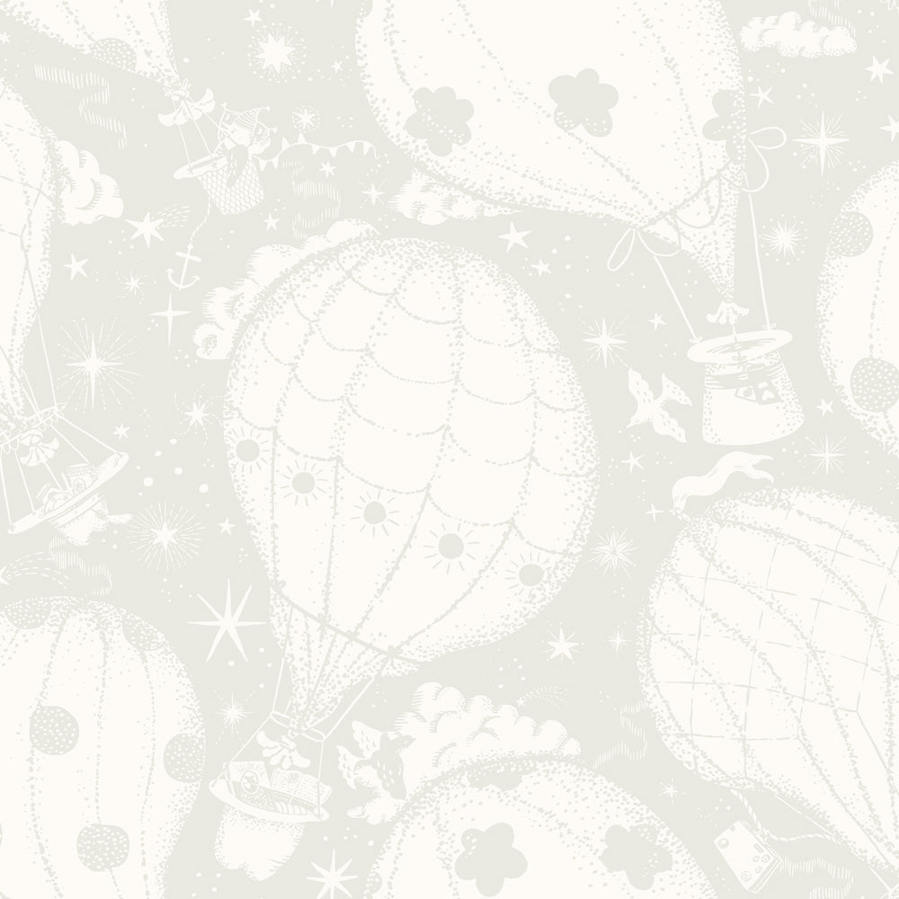 Ballongerna Wallpaper - Blue - Midbec - 29001 - Premier Wallcovering