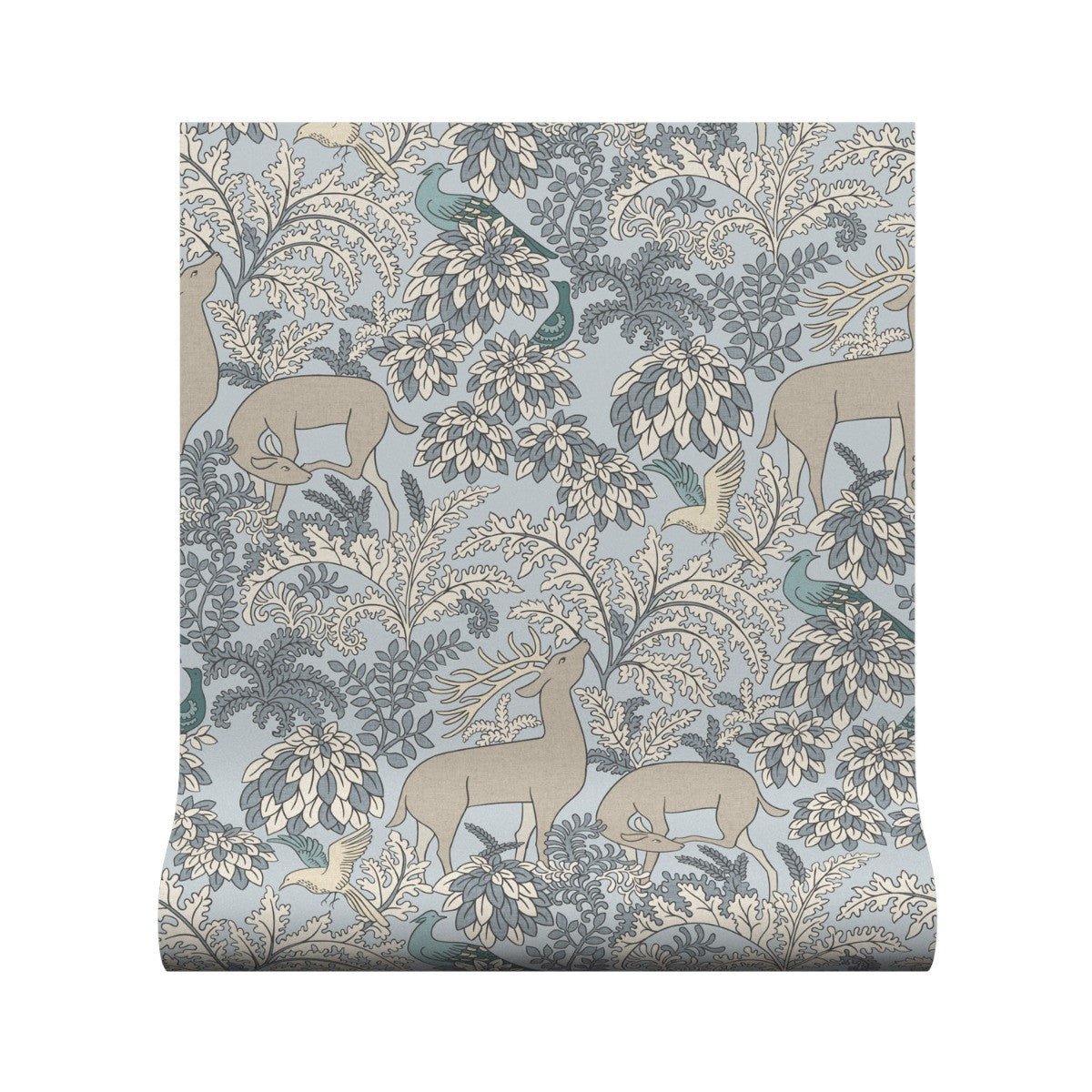 Balmoral Wallpaper - Sky - Warner House - Premier Wallcovering