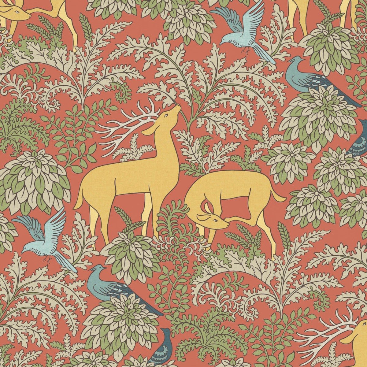 Balmoral Wallpaper - Spice - Warner House - Premier Wallcovering