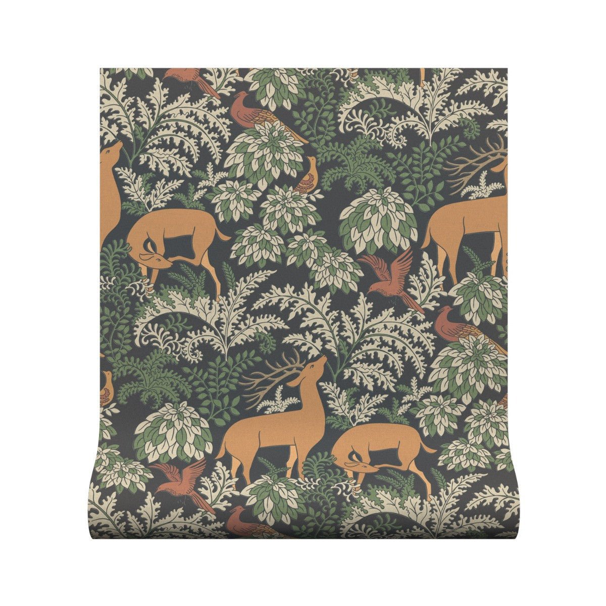 Balmoral Wallpaper - Charcoal - Warner House - Premier Wallcovering