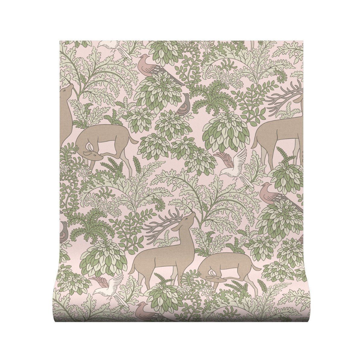 Balmoral Wallpaper - Blush - Warner House - Premier Wallcovering