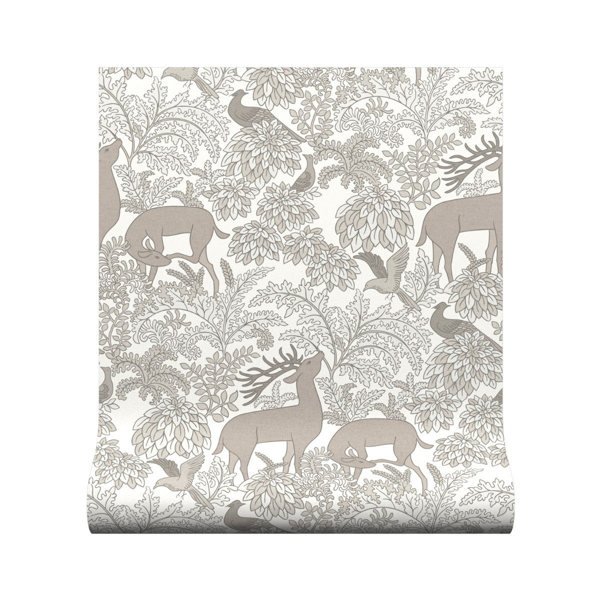Balmoral Wallpaper - Natural - Warner House - Premier Wallcovering