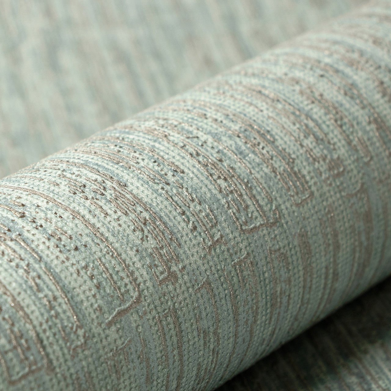 Bamboo Feel Wallpaper - Blue/ Green - Hohenberger - 65025 - Premier Wallcovering