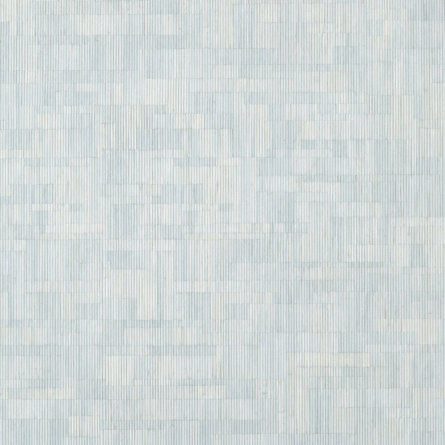 Bamboo Mosaic Wallpaper - Soft Blue - Thibaut - T41020 - Premier Wallcovering