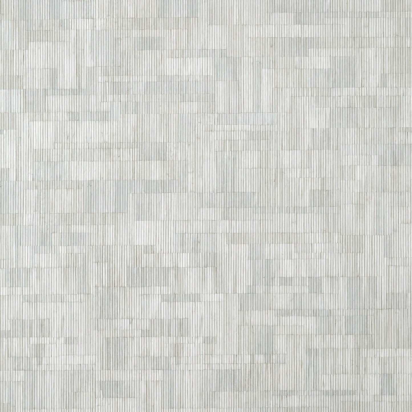 Bamboo Mosaic Wallpaper - Putty - Thibaut - T41021 - Premier Wallcovering
