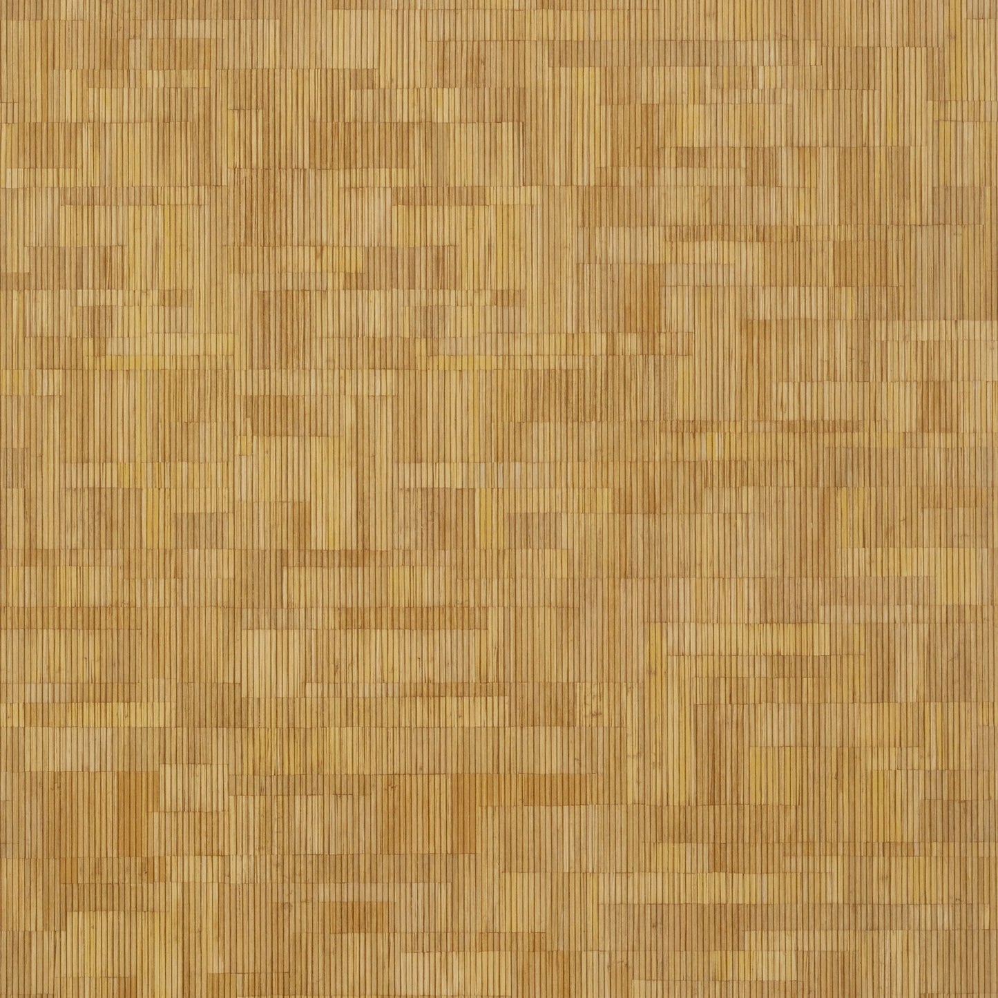 Bamboo Mosaic Wallpaper - Natural - Thibaut - T41022 - Premier Wallcovering