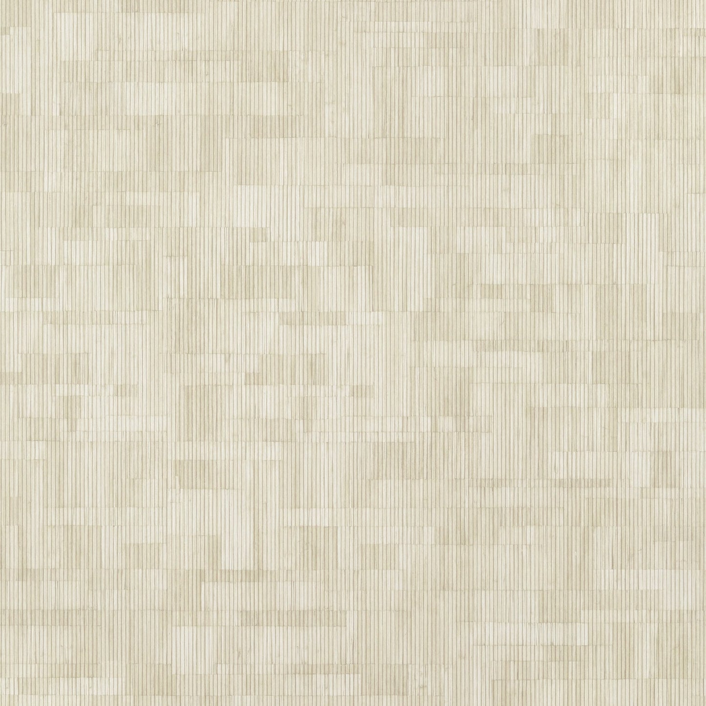 Bamboo Mosaic Wallpaper - Sand - Thibaut - T41019 - Premier Wallcovering