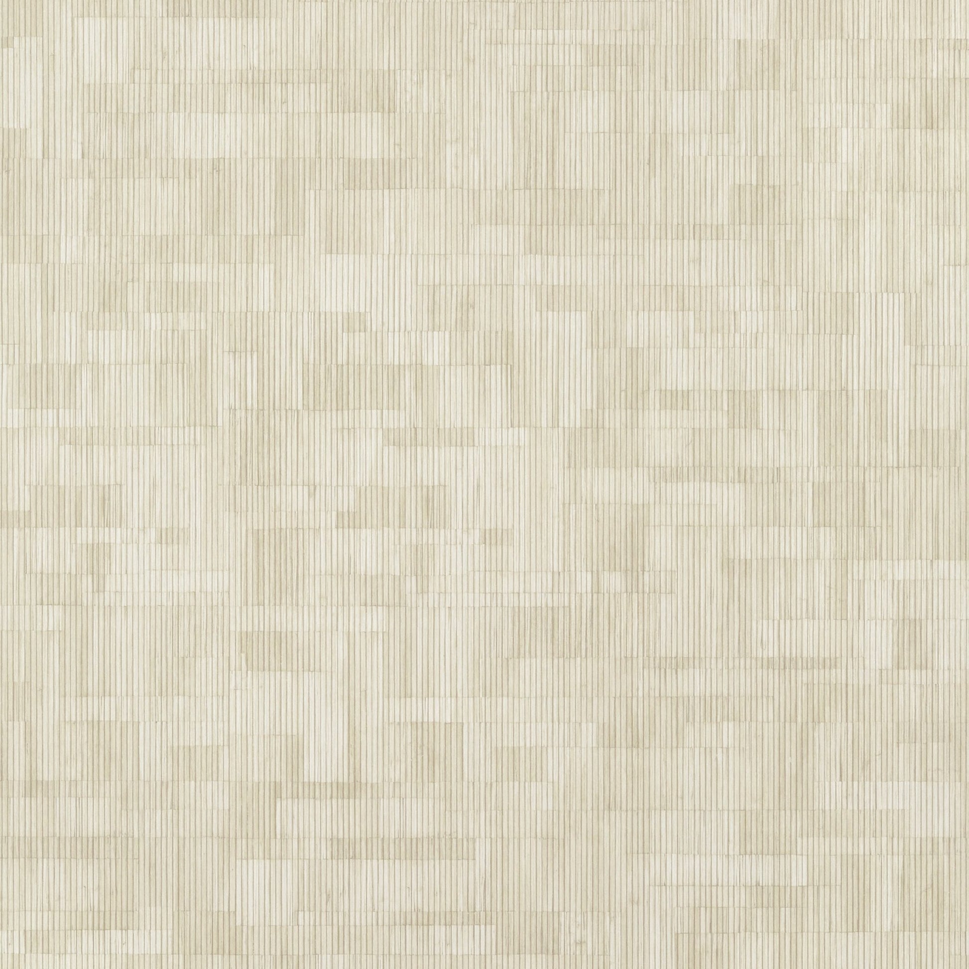 Bamboo Mosaic Wallpaper - Sand - Thibaut - T41019 - Premier Wallcovering