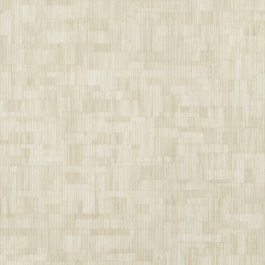 Bamboo Mosaic Wallpaper - Sand - Thibaut - T41019 - Premier Wallcovering