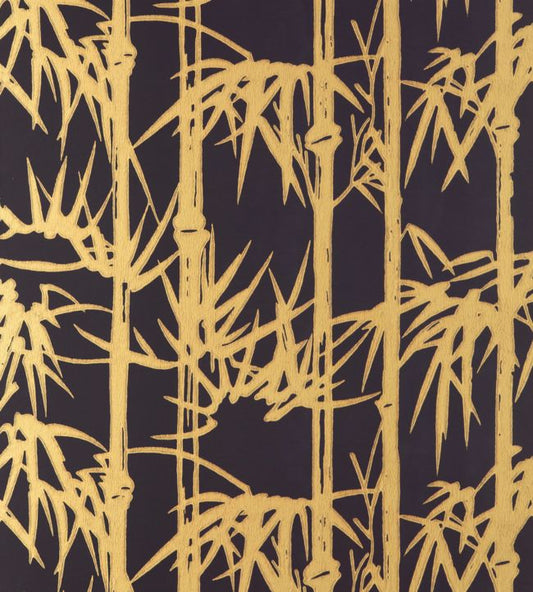Bamboo Wallpaper - Paean Black - 2162 - Farrow & Ball - Premier Wallcovering