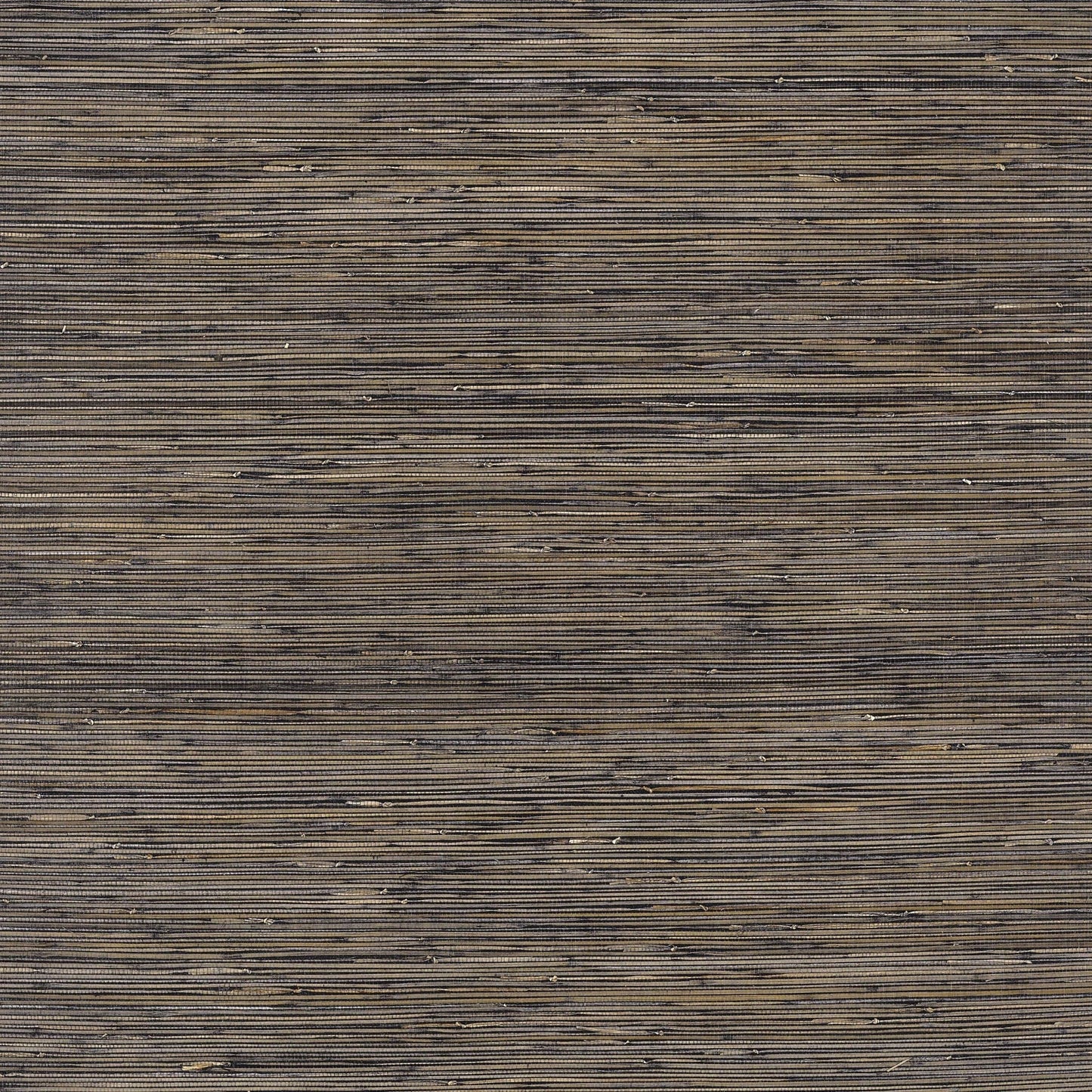 Bamboo Weave Wallpaper - Charcoal - Thibaut - T3687 - Premier Wallcovering