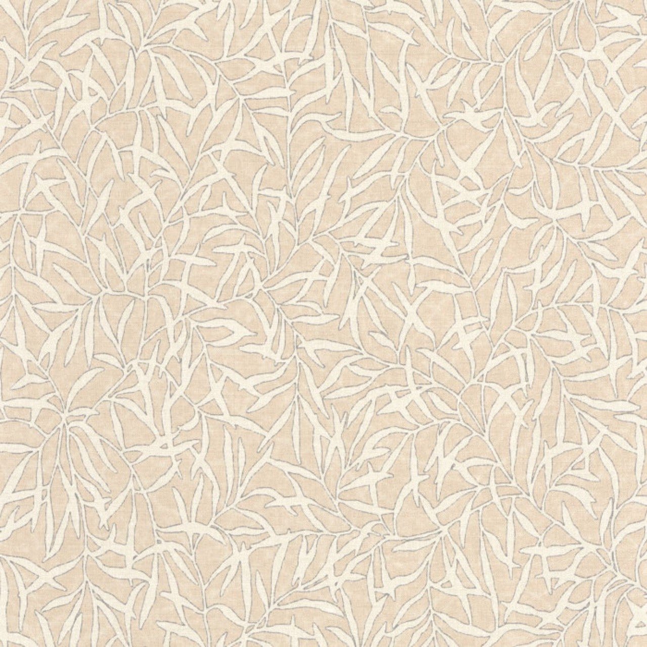 Bambu Bali Vert Canopee Wallpaper - Beige Ficelle - Casadeco - 88171154 - Premier Wallcovering