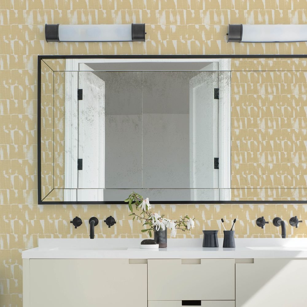 Bancroft Wallpaper - Gold - A Street Prints - FD27021 - Premier Wallcovering