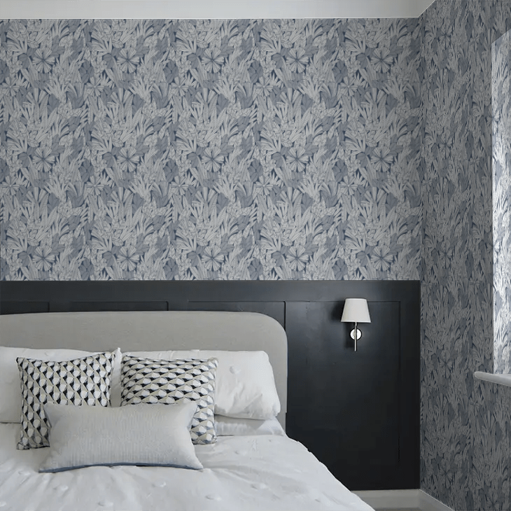 Bannon Wallpaper - Navy - A Street Prints - FD26342 - Premier Wallcovering