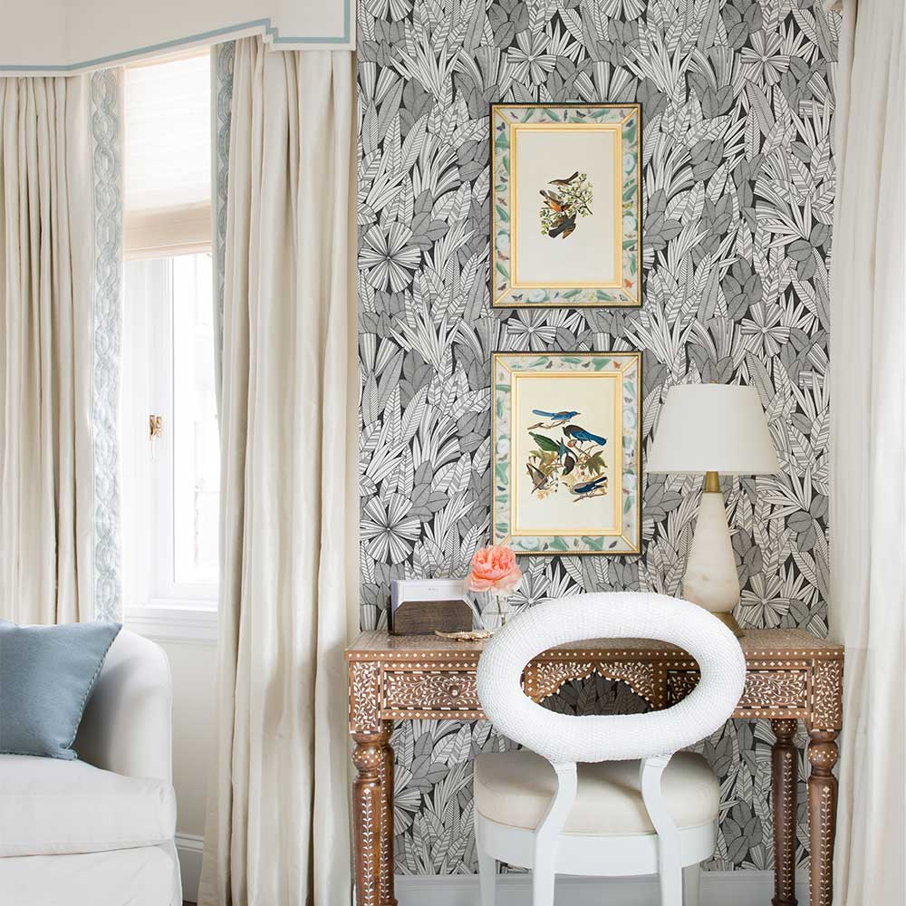 Bannon Wallpaper - Monochrome - A Street Prints - FD26346 - Premier Wallcovering