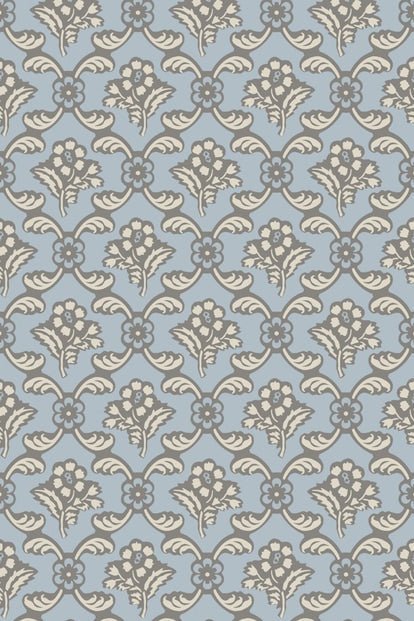 Barace Wallpaper - Parma Gray - 6604 - Farrow & Ball - Premier Wallcovering