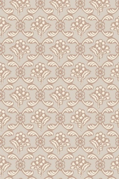 Barace Wallpaper - Templeton Pink - 6601 - Farrow & Ball - Premier Wallcovering