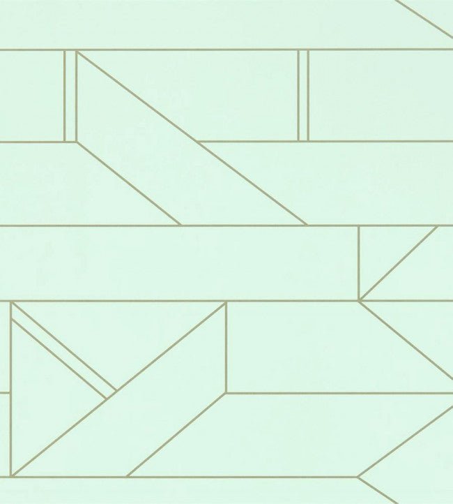 Barbican Wallpaper - Mint - NZAW112013 - Scion - Premier Wallcovering