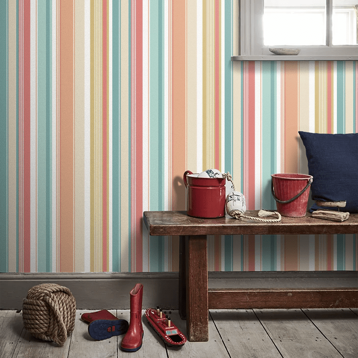 Barcode Wallpaper - Tapestry Mix - Ohpopsi - STR50105W - Premier Wallcovering