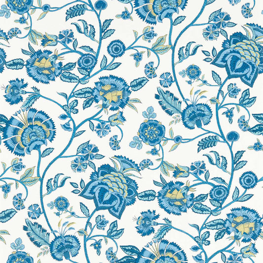 Barmeri Wallpaper - Cobalt - Clarke & Clarke - W0232/01 - Premier Wallcovering