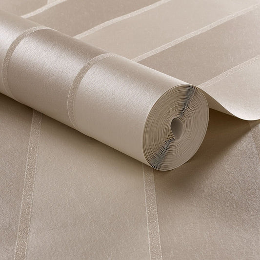 Baroque Bead Stripe Wallpaper - Pearl - Graham & Brown - 103819 - Premier Wallcovering