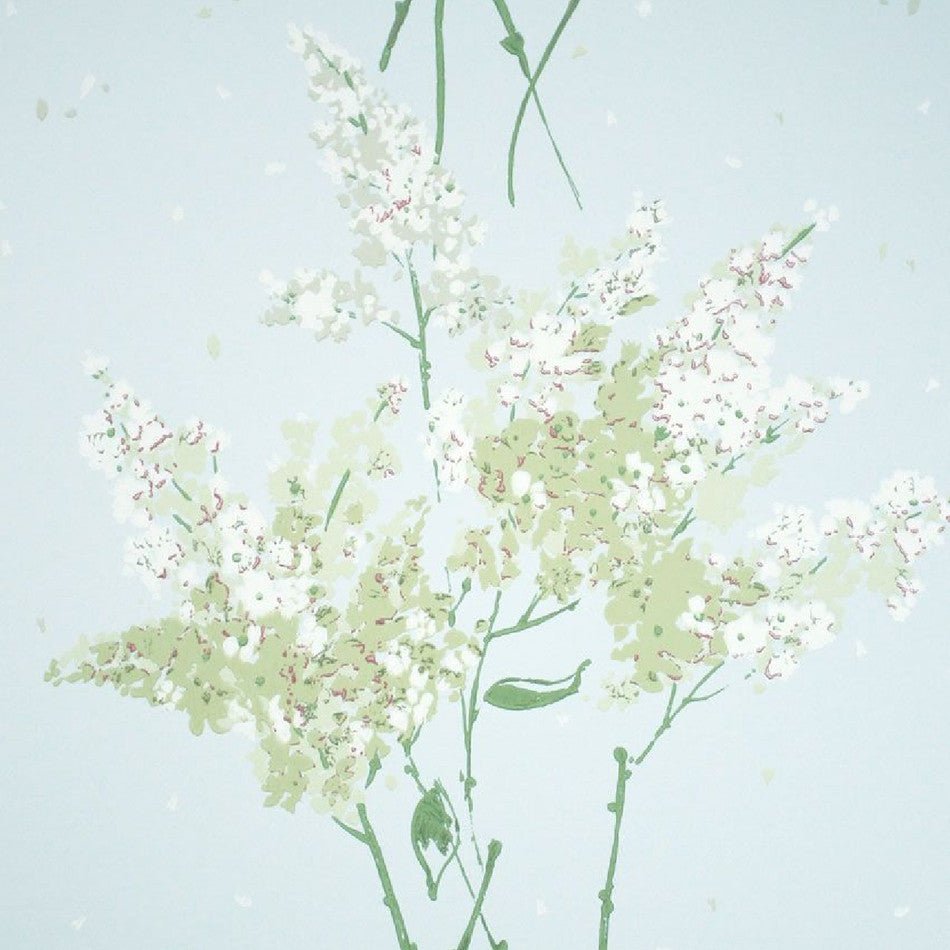 Barrington Wallpaper - Blue - Nina Campbell - NCW4067-04 - Premier Wallcovering