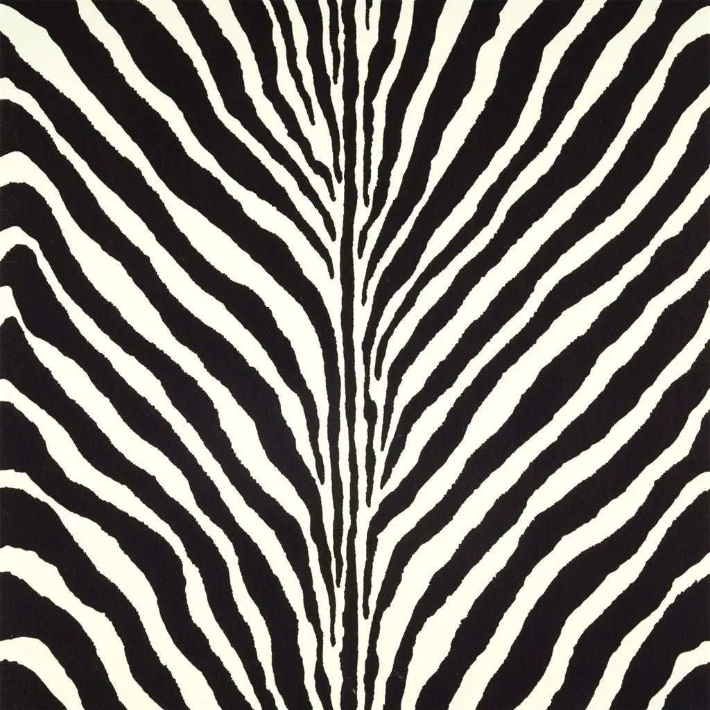 Bartlett Zebra Wallpaper - Charcoal - Ralph Lauren - PRL5017/04 - Premier Wallcovering