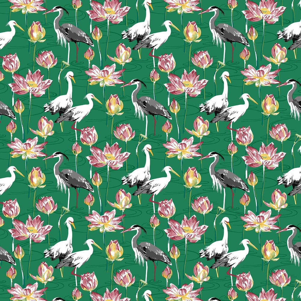 Barton Wallpaper - Green - A Street Prints - AN87551 - Premier Wallcovering