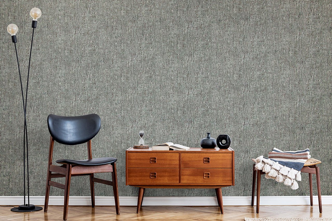 Base Crafted Wallpaper - Slate Grey - Hohenberger - 64991 - Premier Wallcovering