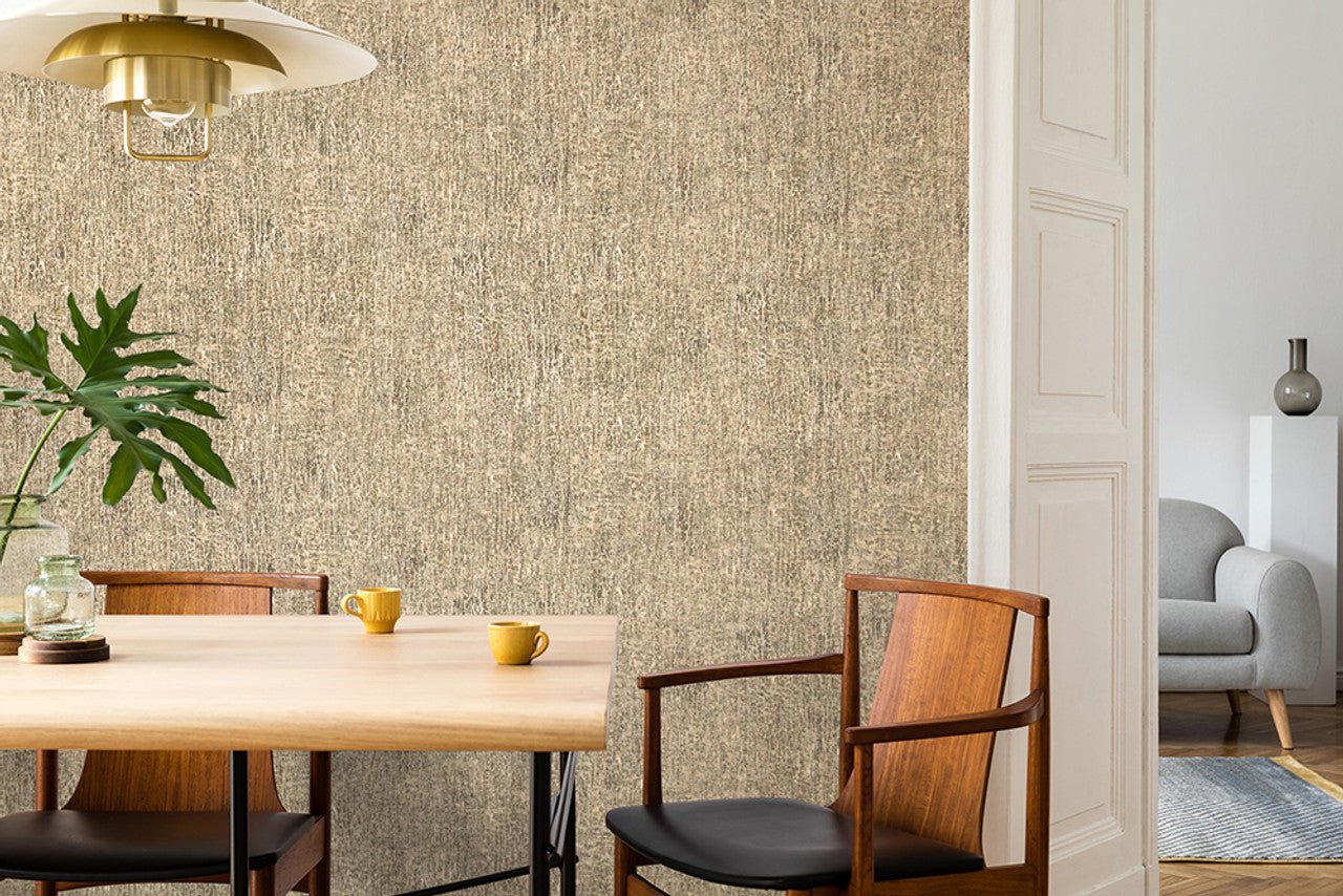 Base Crafted Wallpaper - Burnt Umber - Hohenberger - 64992 - Premier Wallcovering