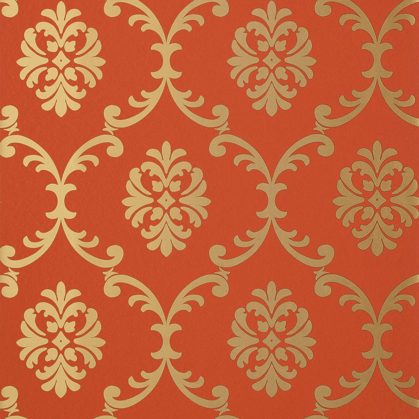 Bastille Wallpaper - Coral - Thibaut - T13037 - Premier Wallcovering