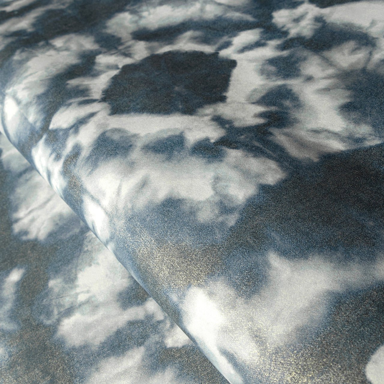 Batik Crafted Wallpaper - Indigo - Hohenberger - 26791 - Premier Wallcovering